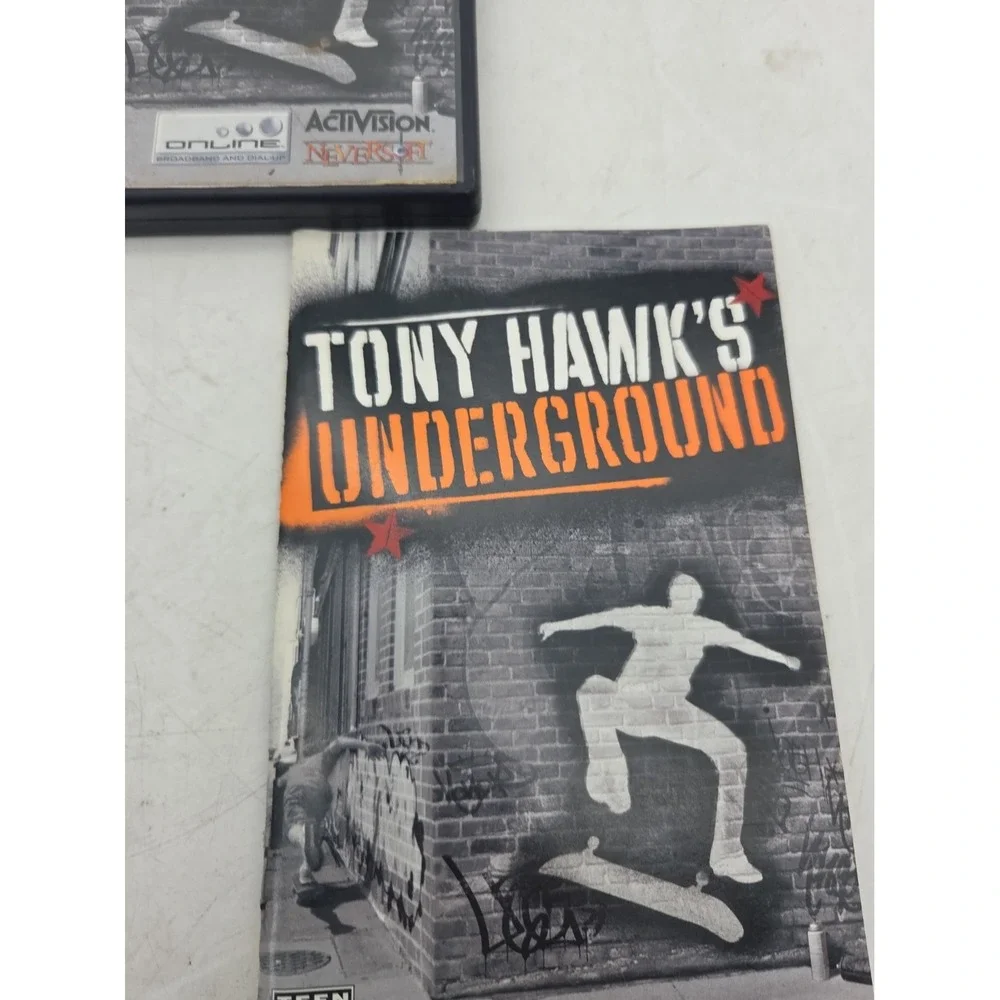 Tony Hawk Underground Sony Playstation 2 PS2 Complete CIB - TESTED WORKS